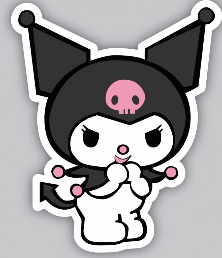 Express Your Edge: Kuromi Stickers – The Ultimate Rebellion插图4