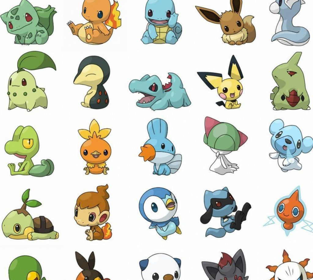 Blue Pokémon Sticker Collection: Catch ‘Em All in Blue插图4