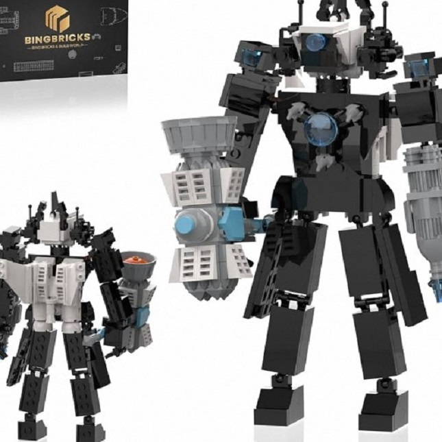 titan cameraman building blocks