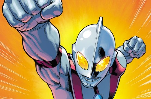 Ultraman fighting pose