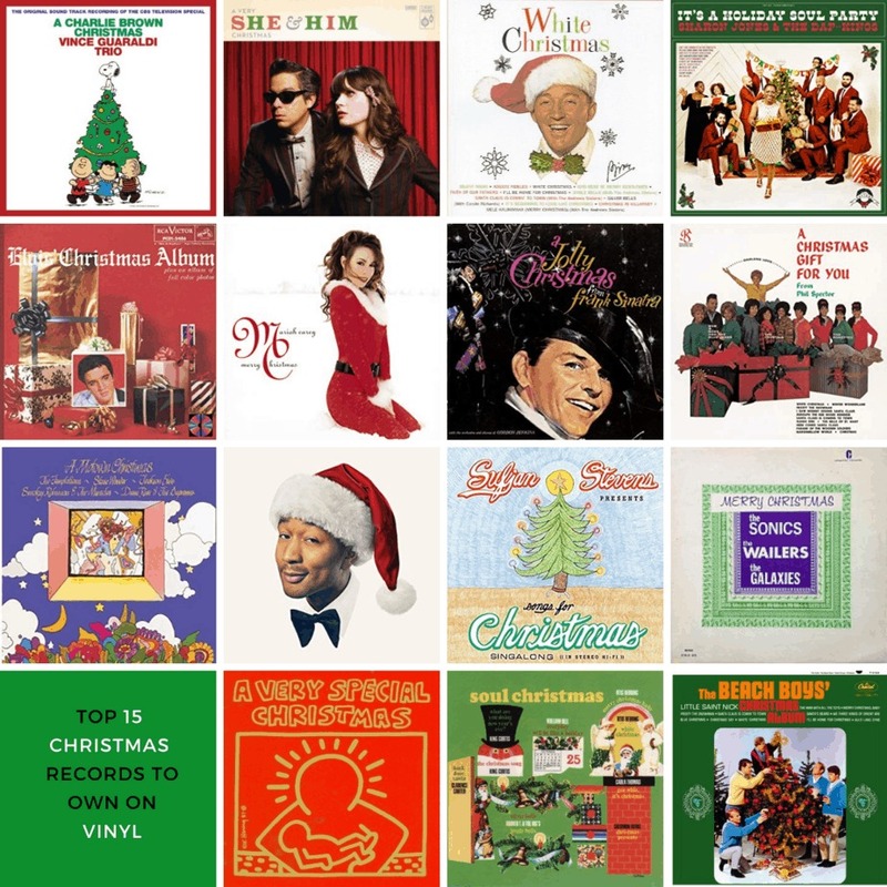 Holiday vinyl records