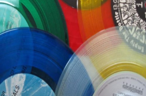 Colored vinyl albums