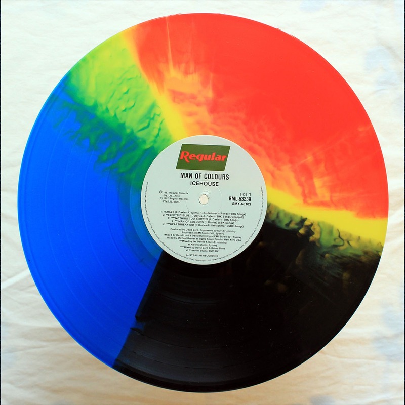 Colored vinyl albums