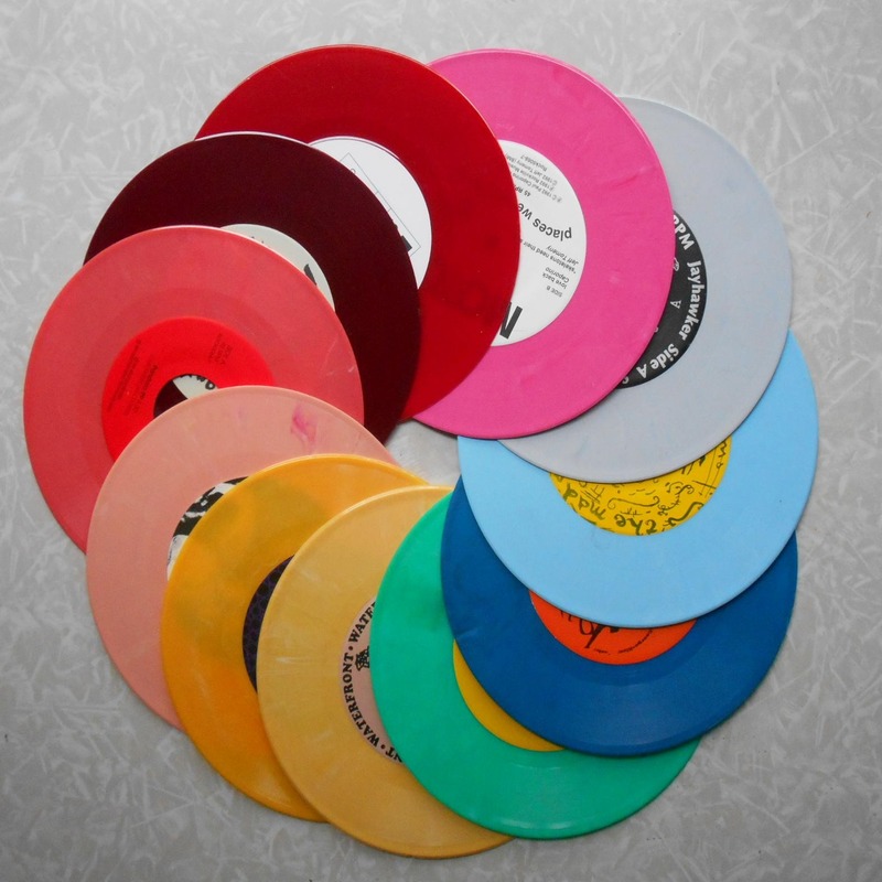 Colored vinyl albums