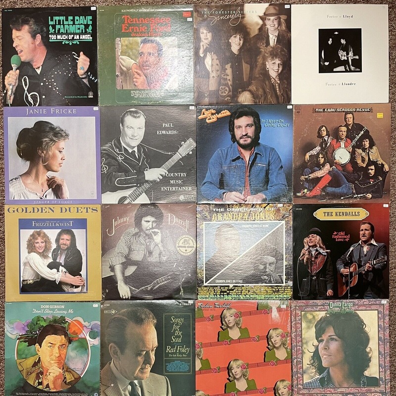 Vintage country records