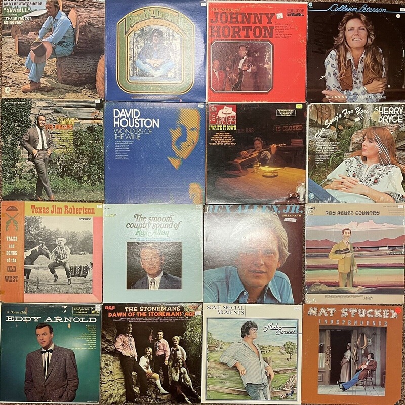 Vintage country records