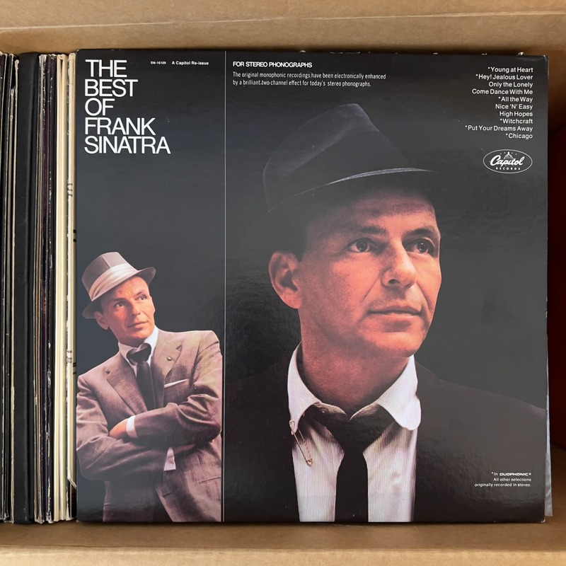 Frank Sinatra vinyl records